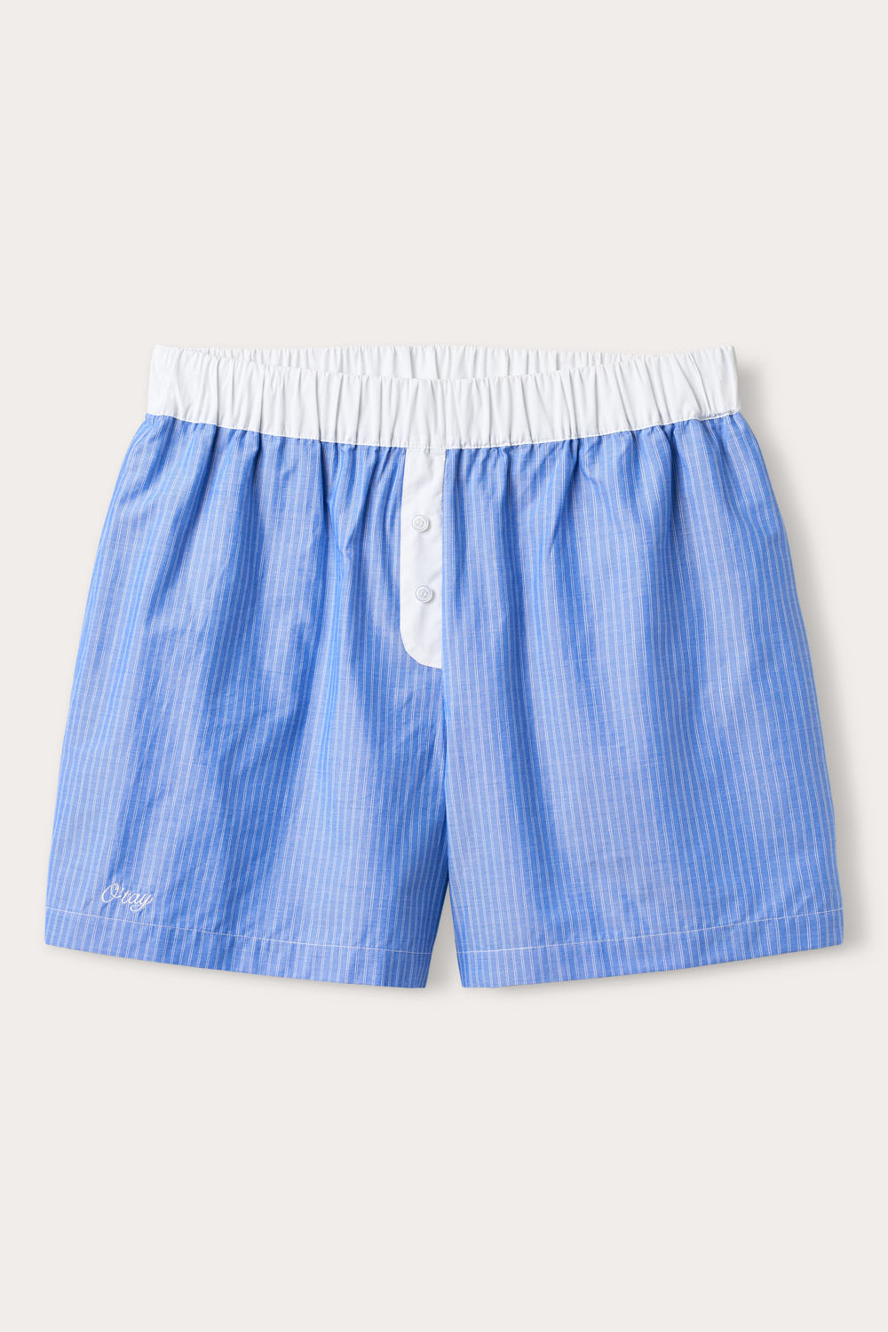 Macha Shorts - Blue Stripe