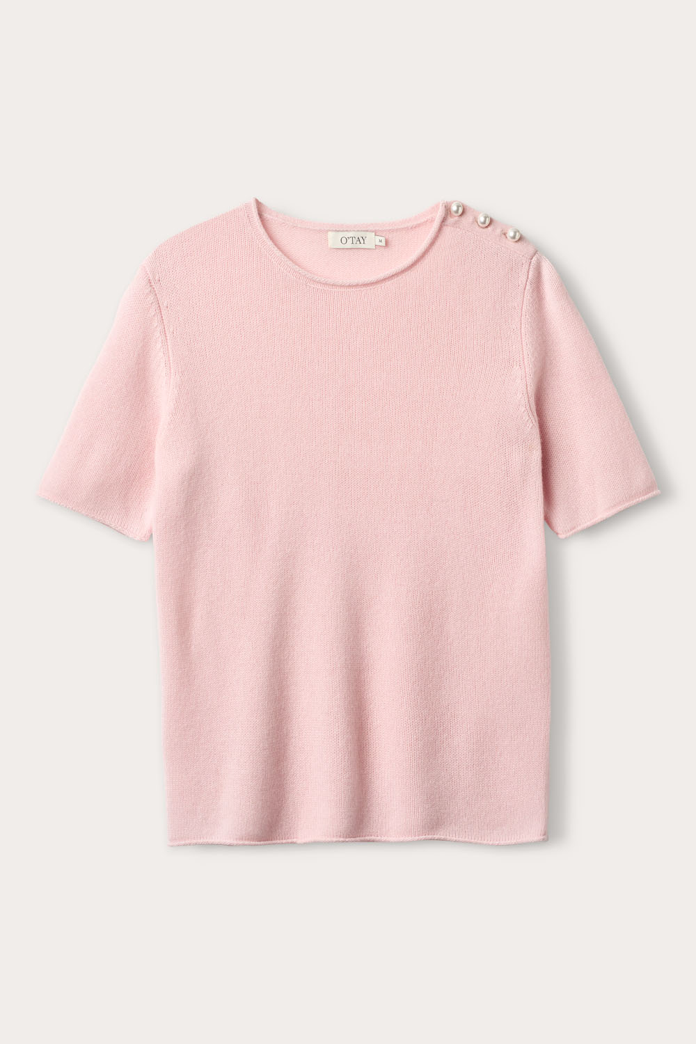 Martha T-shirt - Soft Rose