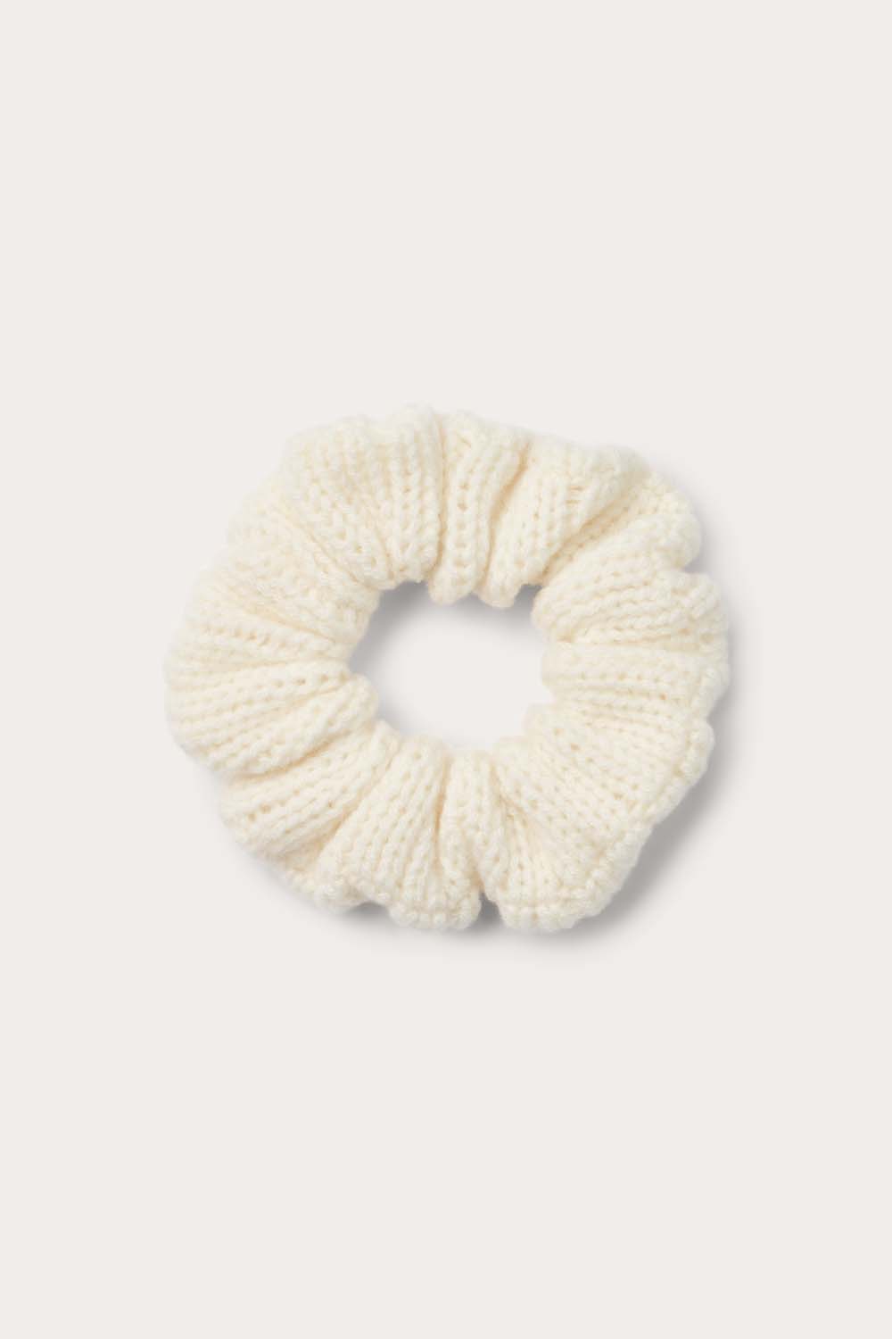 Medium Scrunchie - Off White