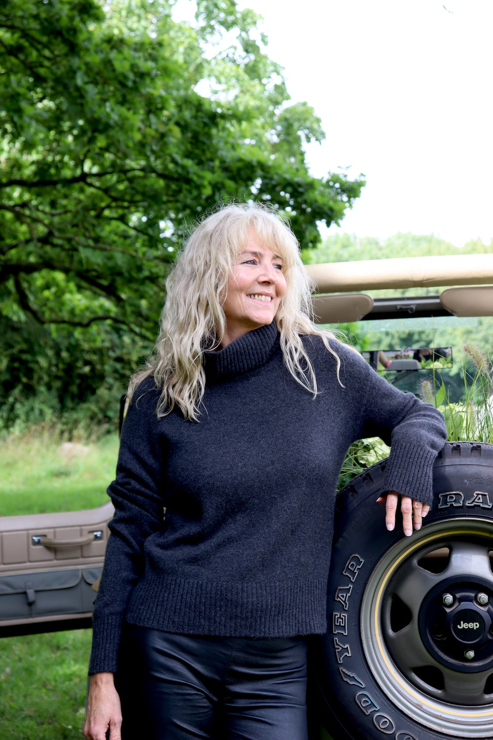 O&#39;TAY Merle Jumper Bluser Charcoal