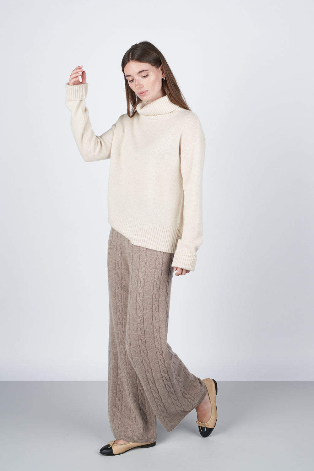 O'TAY Merle Jumper Bluser Warm Beige