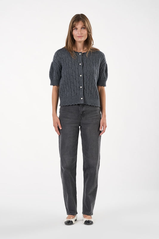 Noabelle Cardigan - Dark Grey