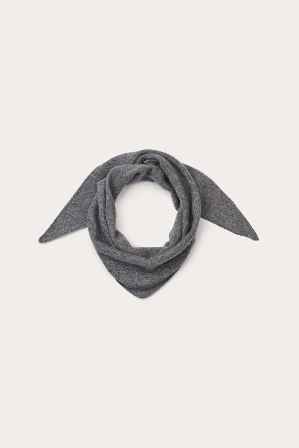 O'TAY Nessa Scarf Tørklæder Dark Grey Melange