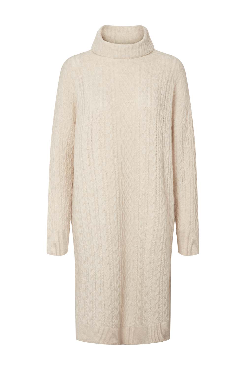Ellen Dress - Warm Beige