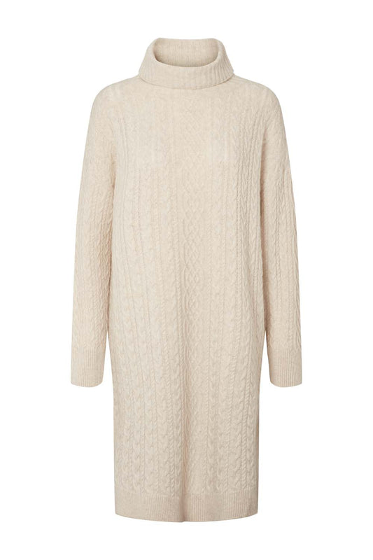 Ellen Dress - Warm Beige