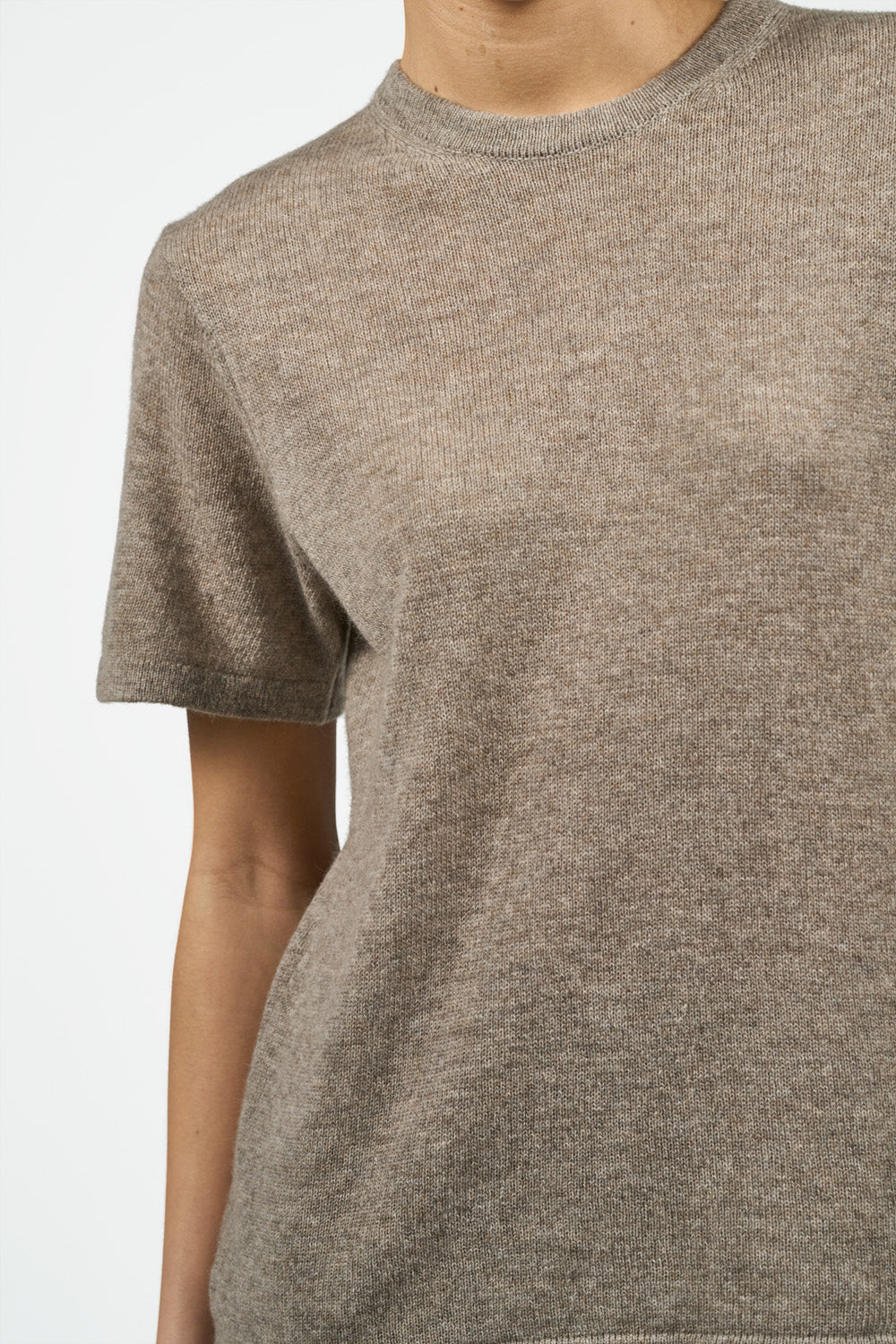 Noelle T-shirt - Mink Brown