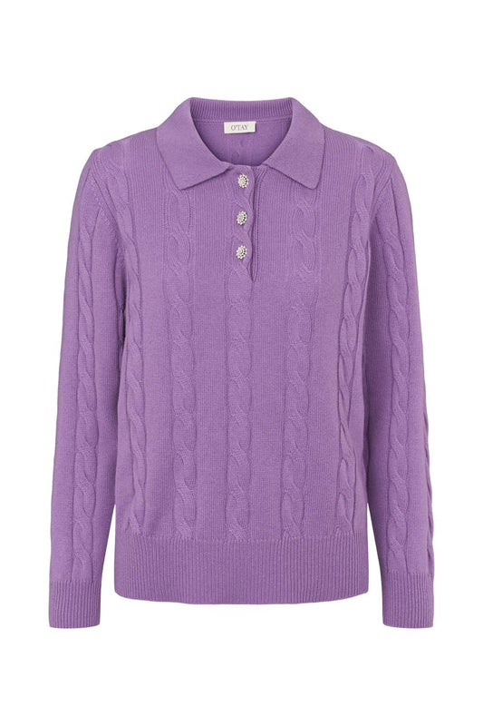 Dolly Sweater - Dark Violet