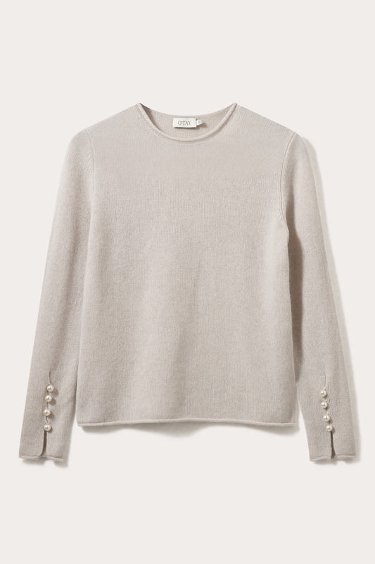 Abbelone Sweater - Chalk