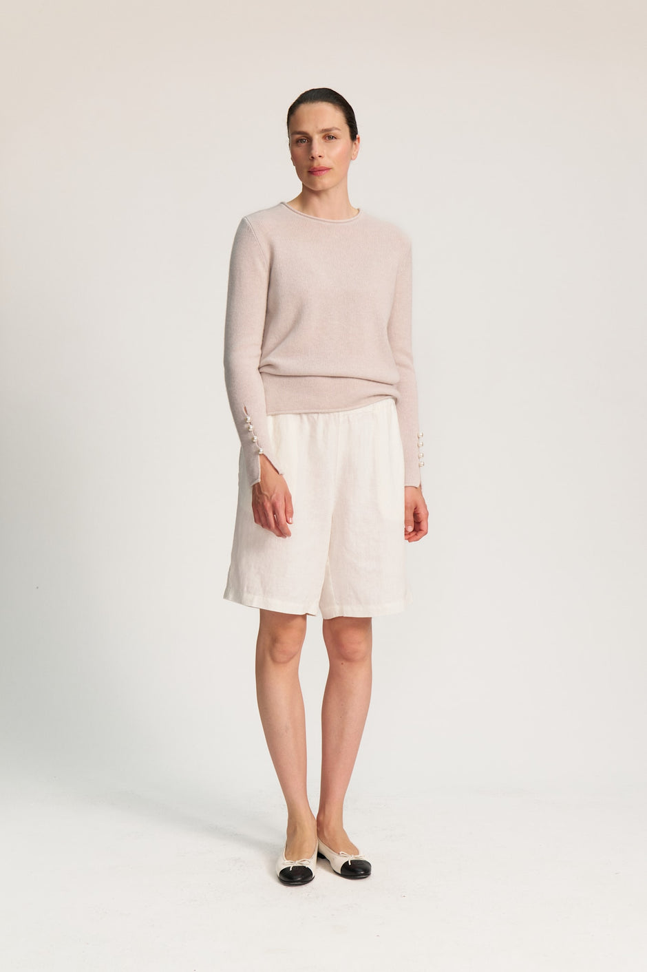 Abbelone Sweater - Chalk