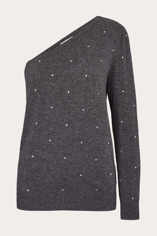 Alma Blouse - Dark Grey