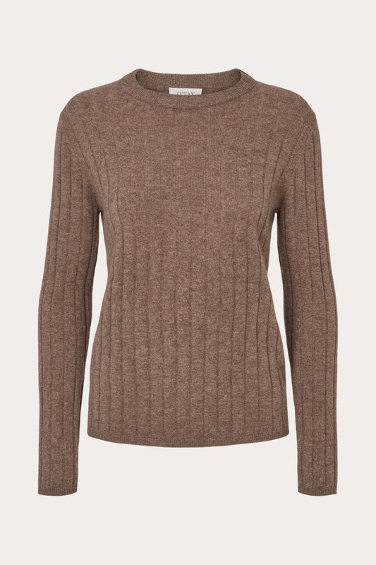 Anna Blouse - Brownstone