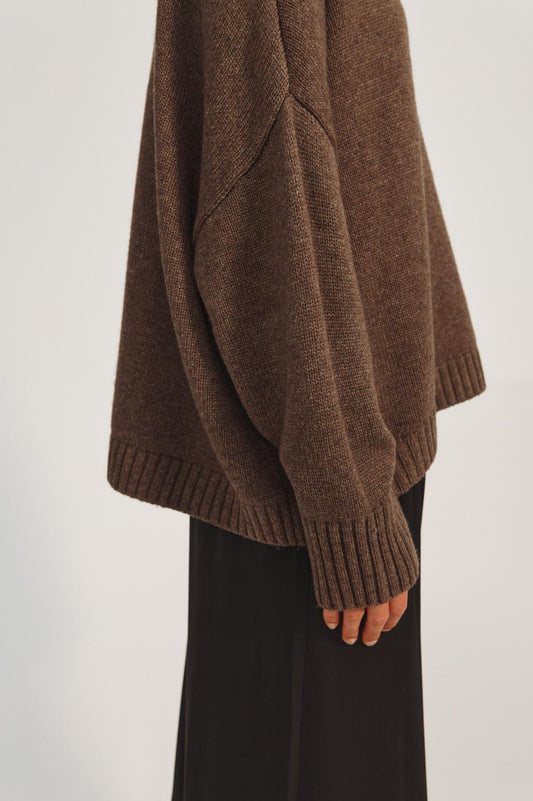 Idette Jumper - Chocolate Fudge
