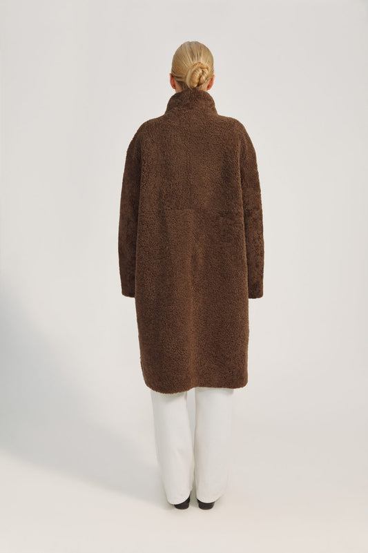 Jaclyn Coat - Teddy Brown