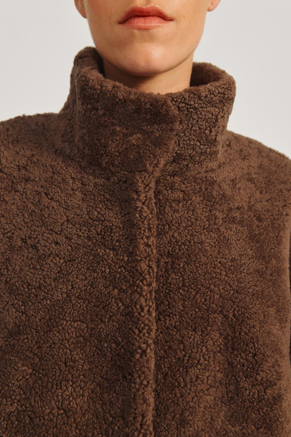 Jaclyn Coat - Teddy Brown