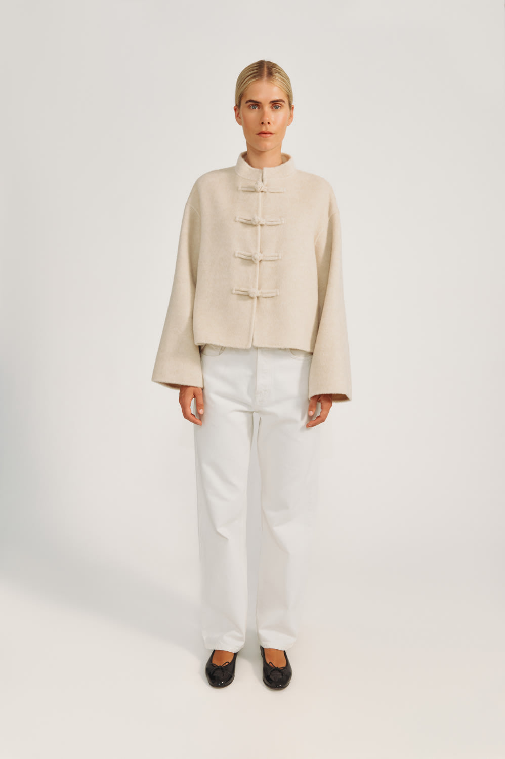 Lily Coat - Porcelain