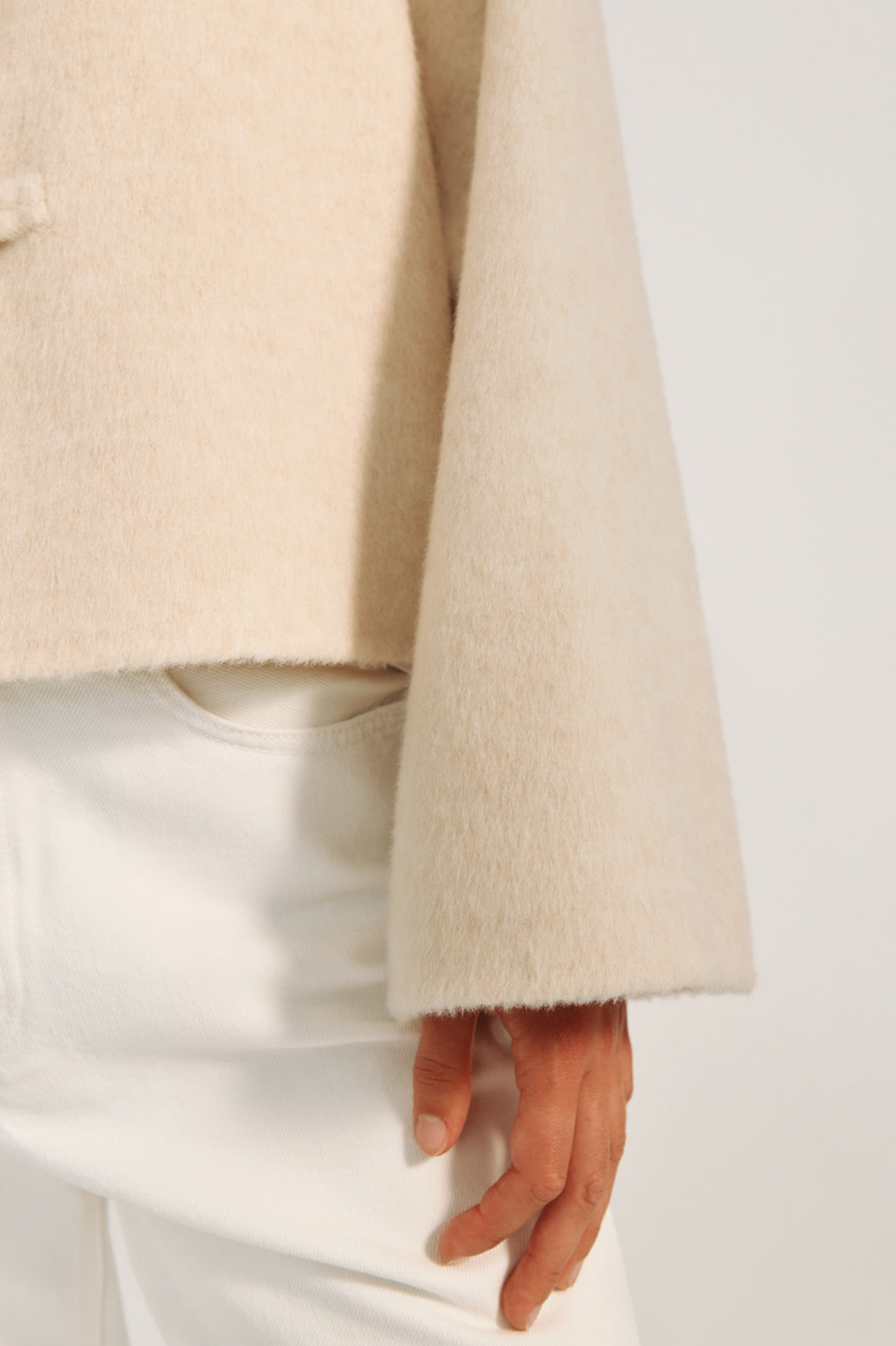 Lily Coat - Porcelain