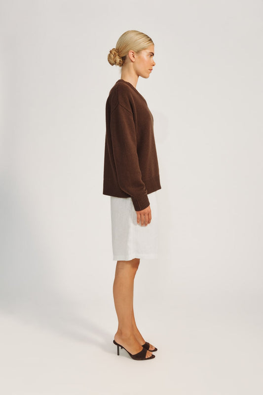 Olja Sweater - Espresso