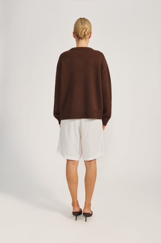 Olja Sweater - Espresso