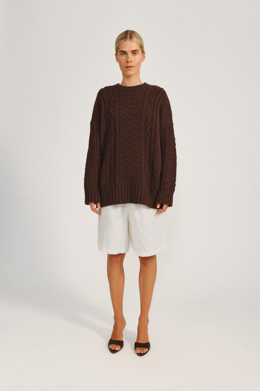 Olivia Sweater - Espresso