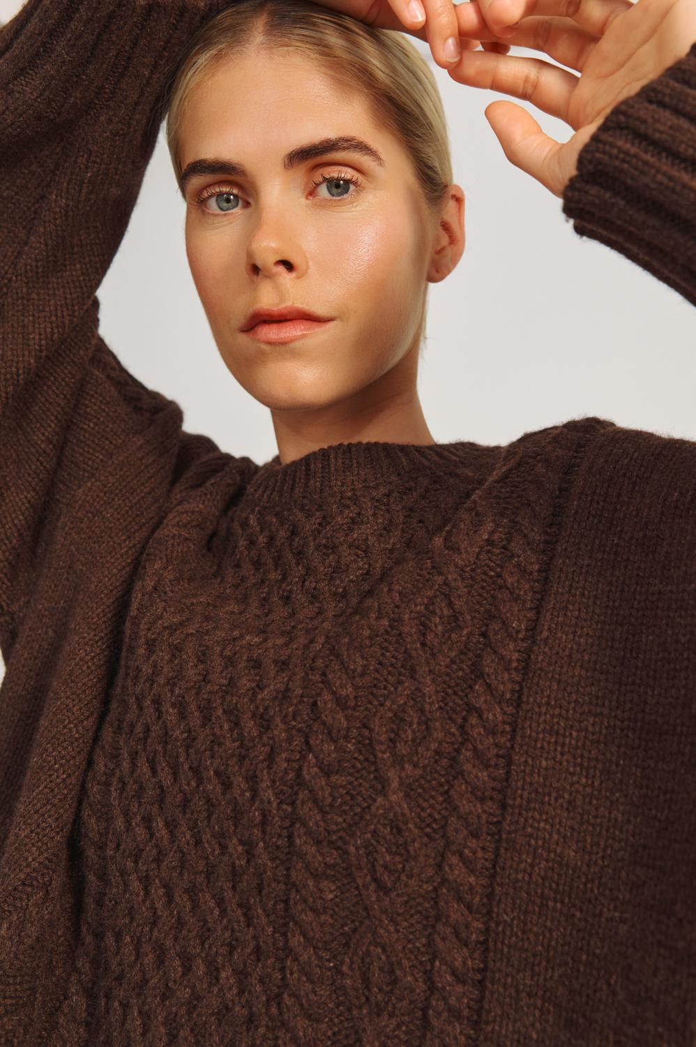 Olivia Sweater - Espresso