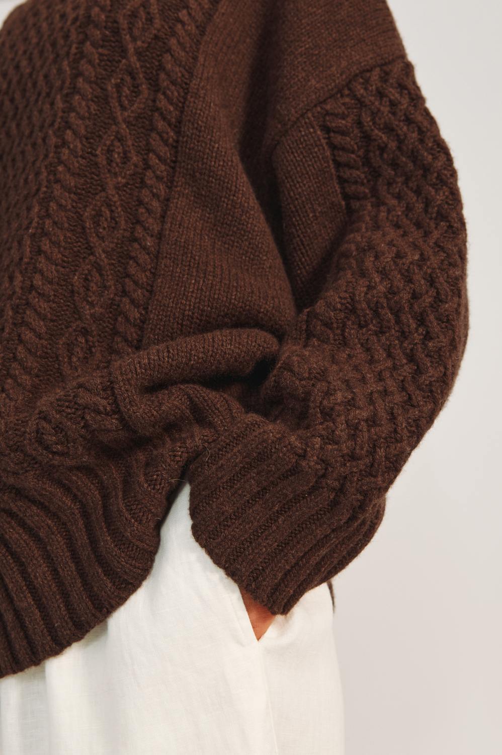 Olivia Sweater - Espresso