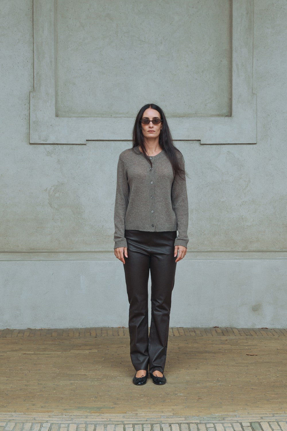 Oceania Cardigan - Dark Brown