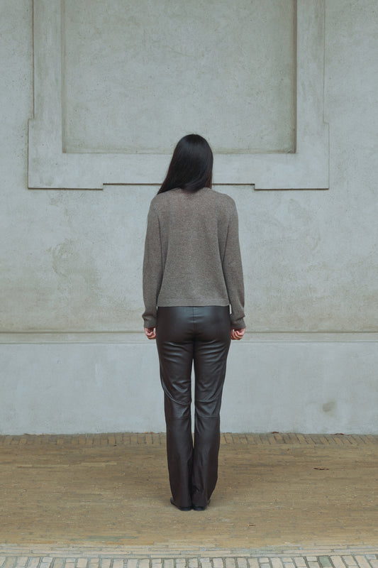 Oceania Cardigan - Dark Brown