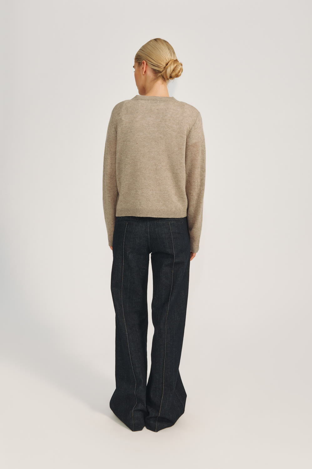 Oceania Cardigan - Mink