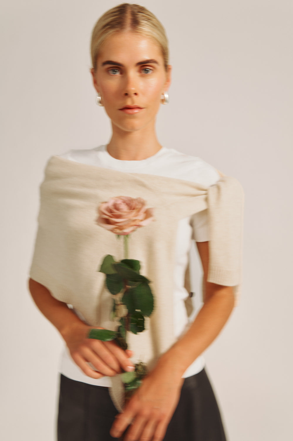 Oceania Cardigan - Warm Beige