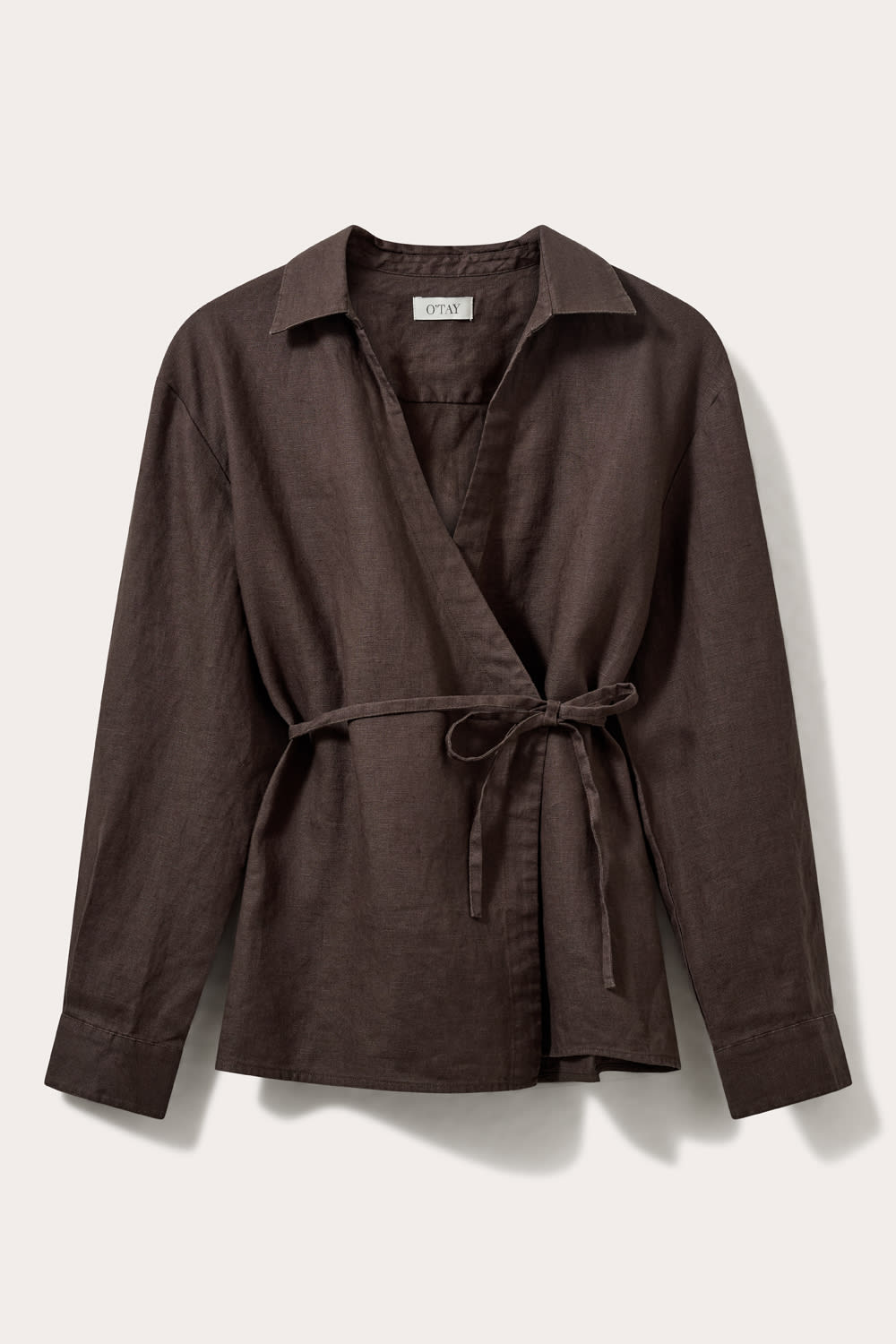 Portia Blouse - Dark Chocolate