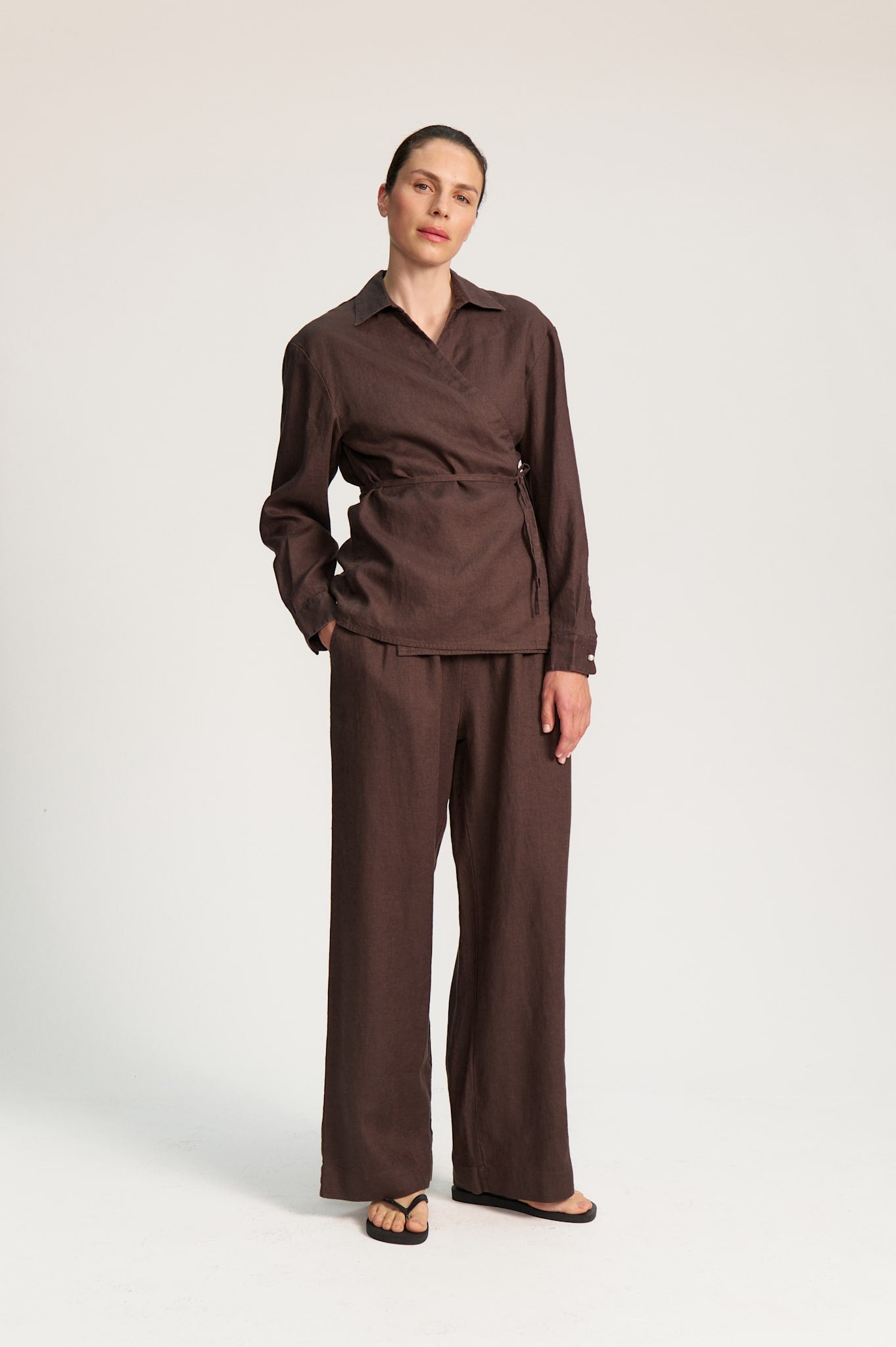 Galina Pants - Dark Chocolate