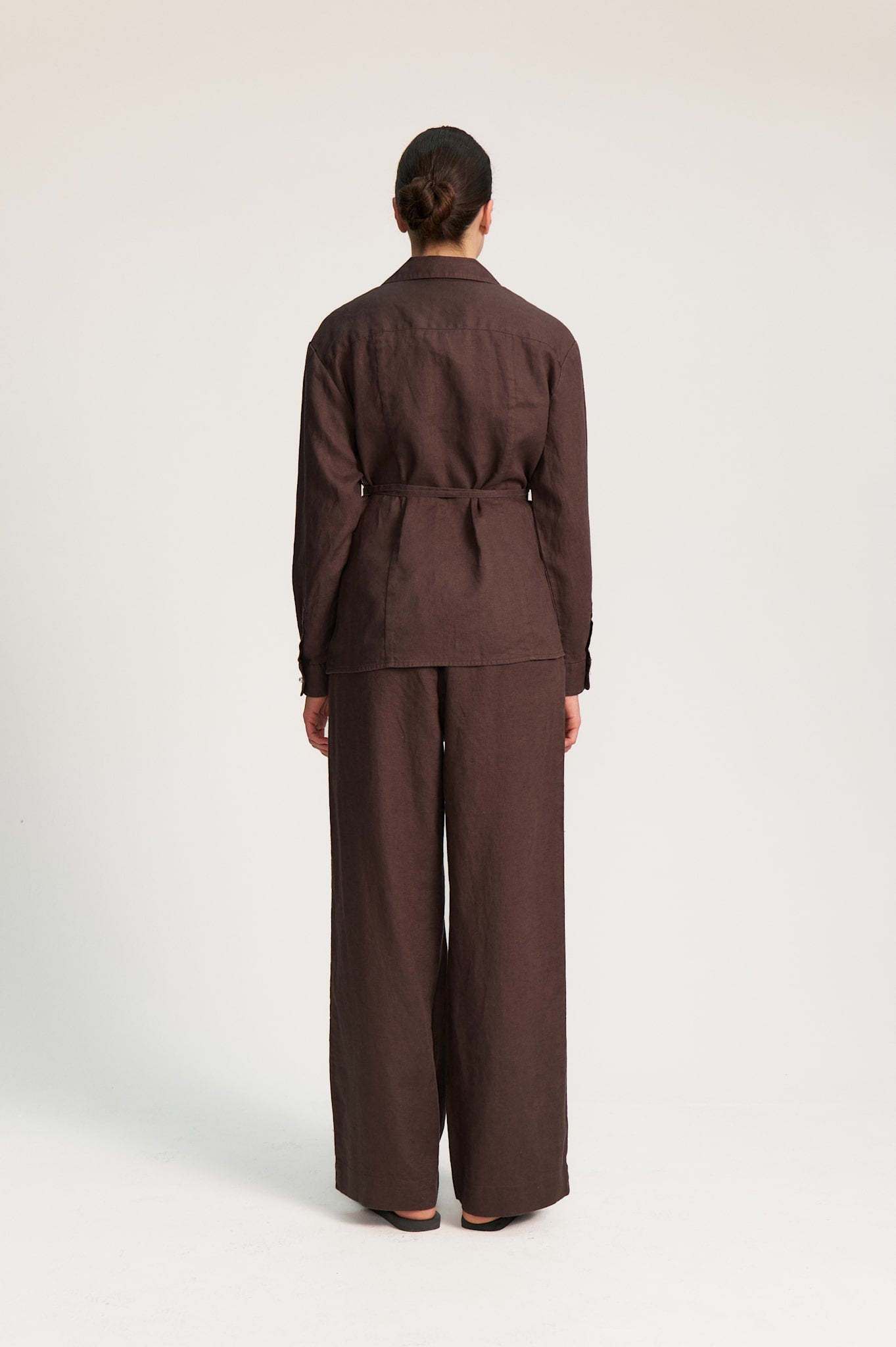 Portia Blouse - Dark Chocolate