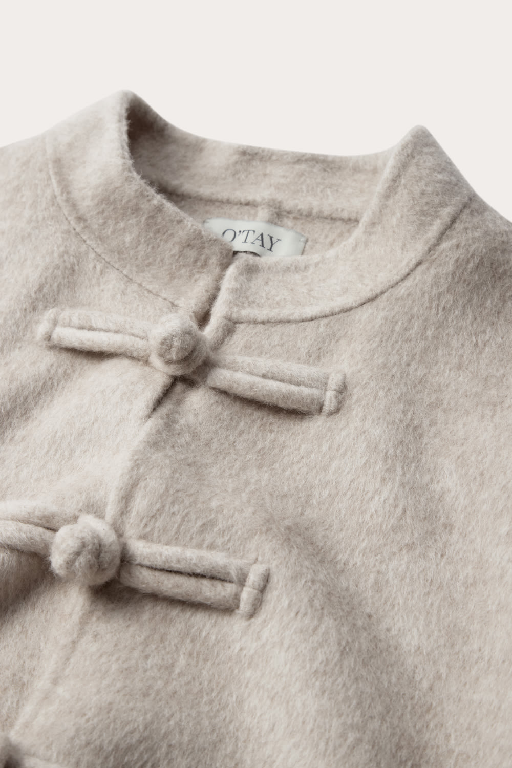 Paige Coat - Porcelain