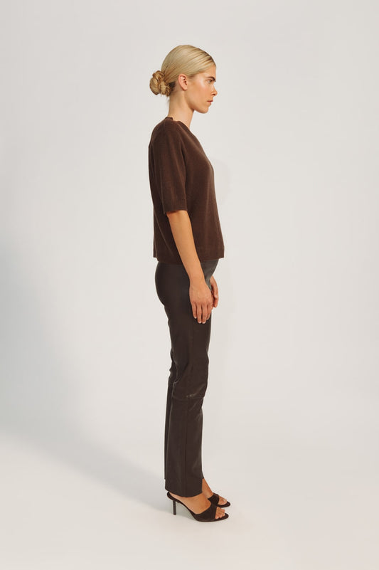 Solana Pants - Dark Brown