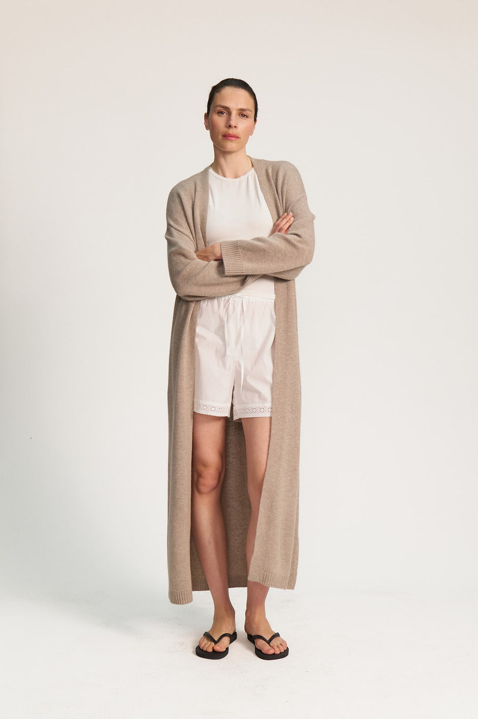 Rose Cardigan - Desert