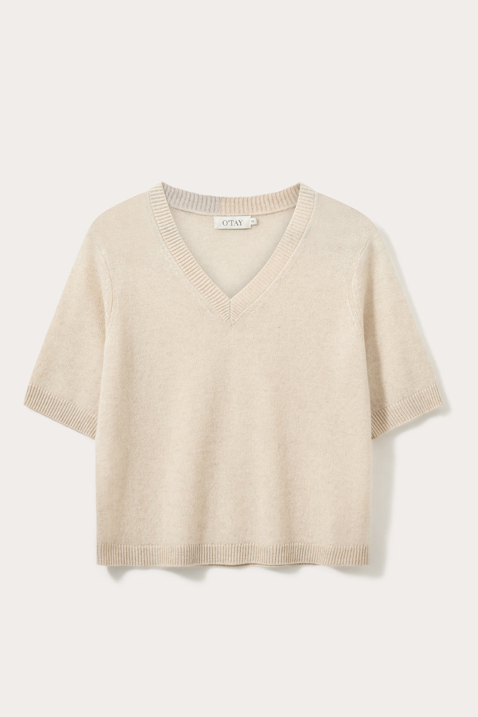 Riva T-Shirt - Warm Beige