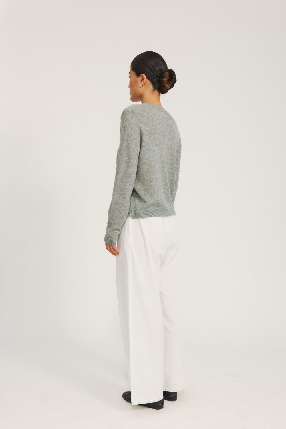 Rubie Blouse - Grey Melange