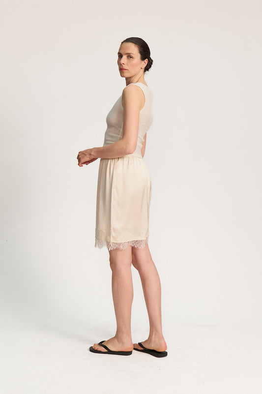River Skirt - Champagne