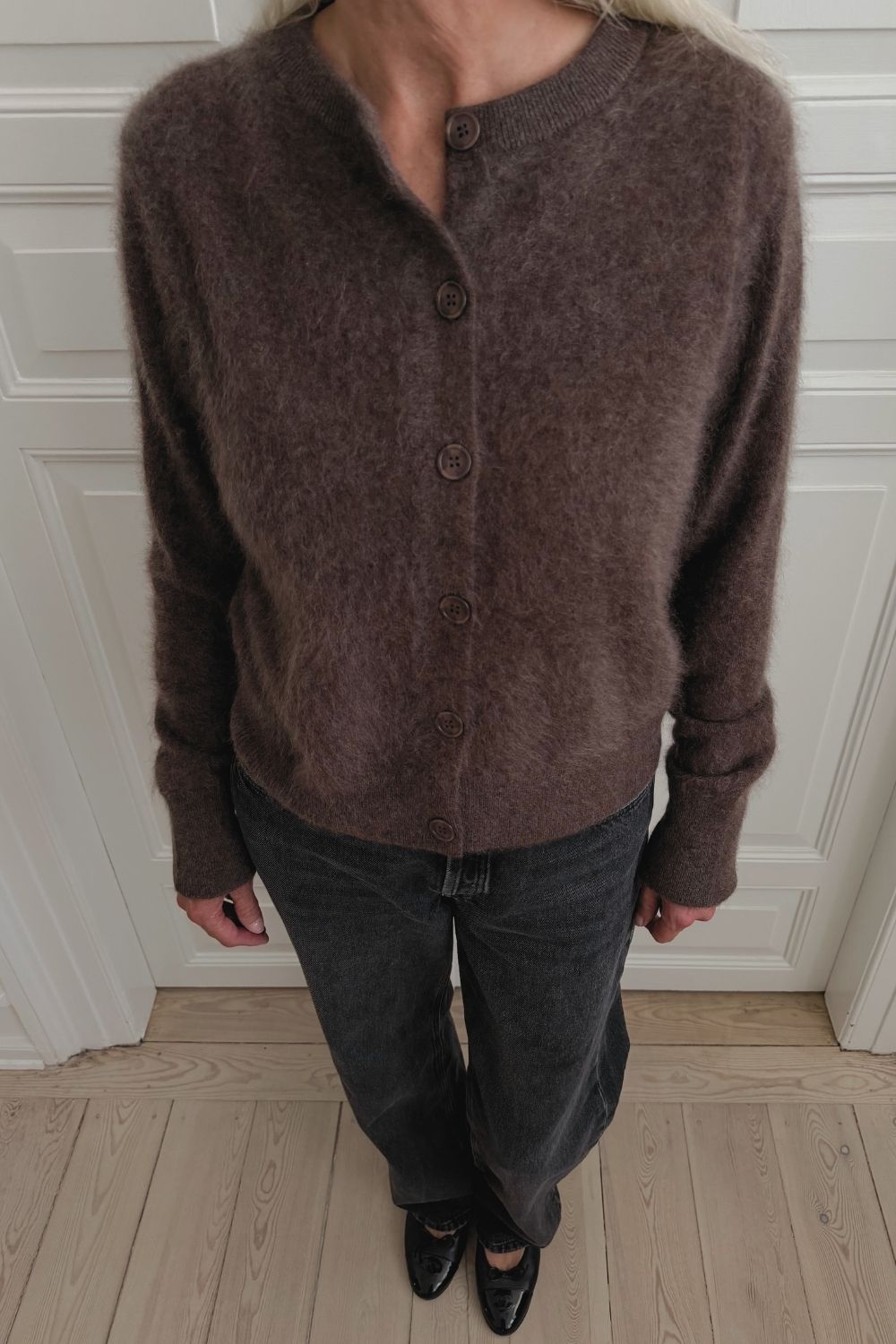 Selma Cardigan - Chocolate Fudge