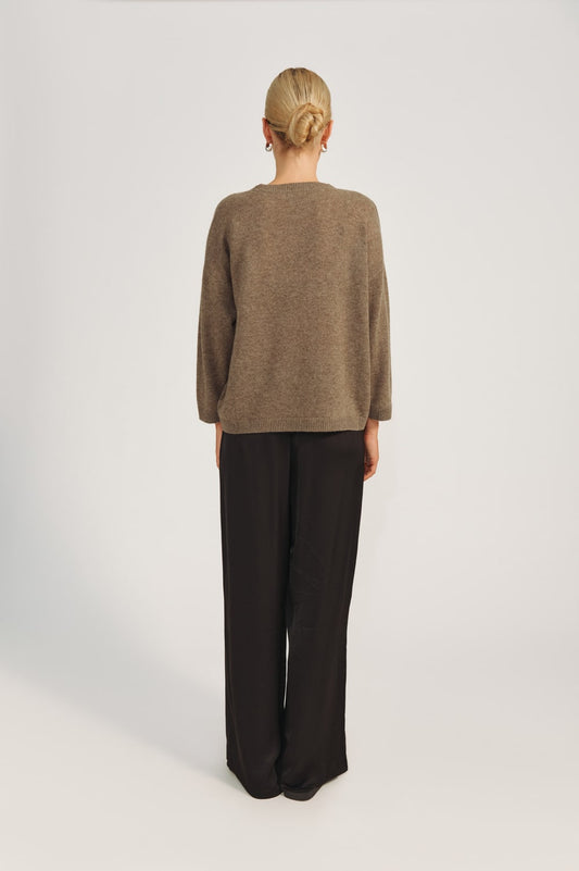 Savannah Blouse - Brownstone