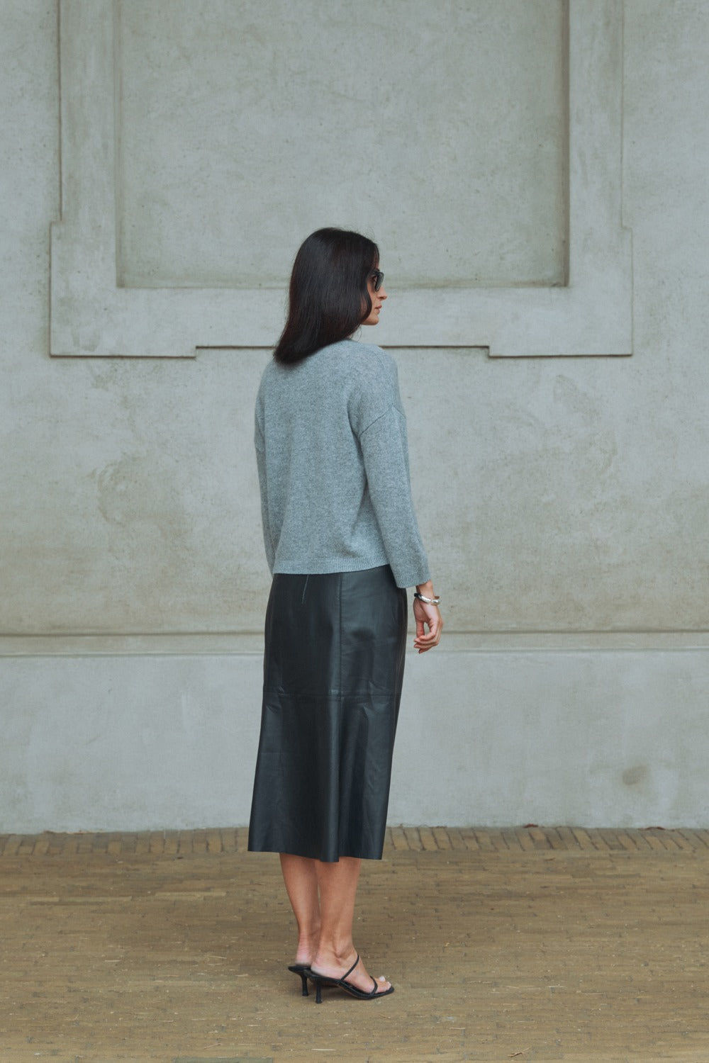 Savannah Blouse - Grey Melange