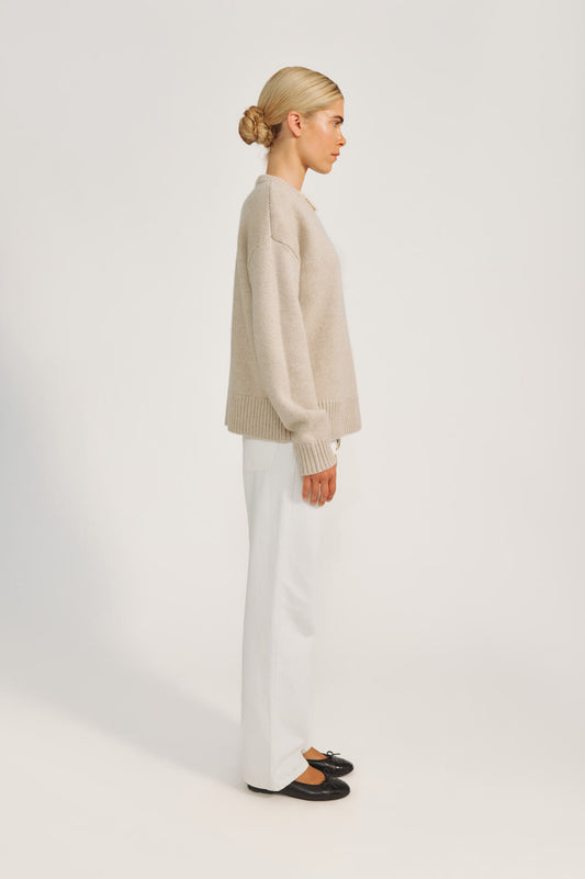 Sutton Sweater - Sand
