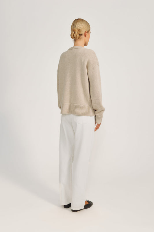 Sutton Sweater - Sand