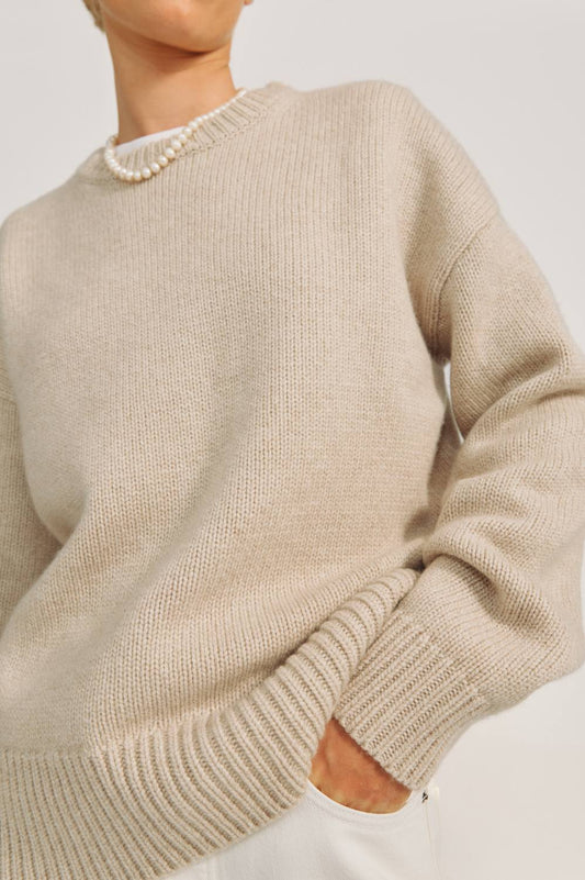 Sutton Sweater - Sand