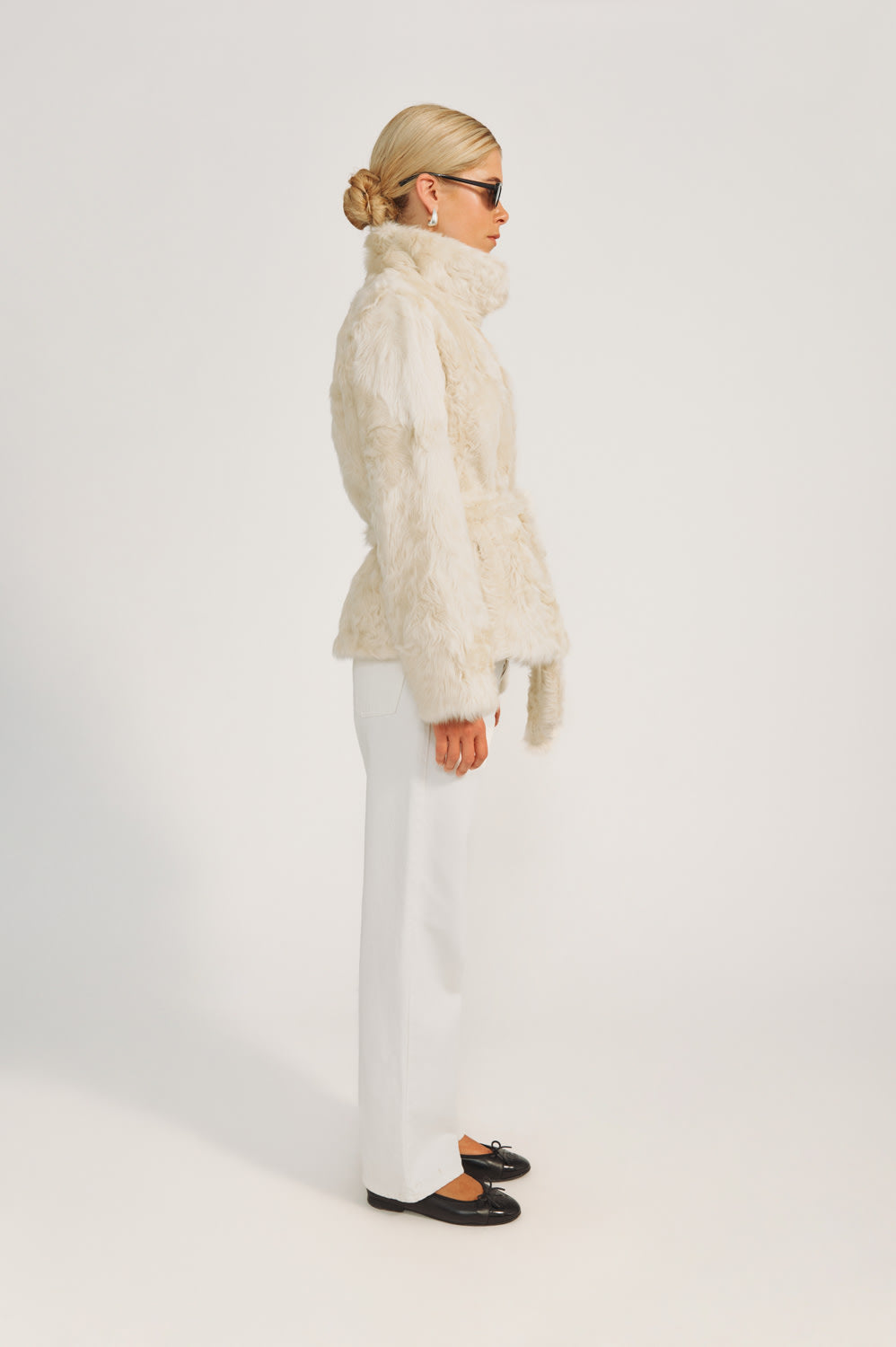 Sarah Coat - Pearl Beige