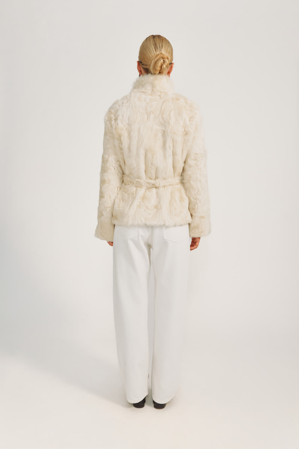 Sarah Coat - Pearl Beige