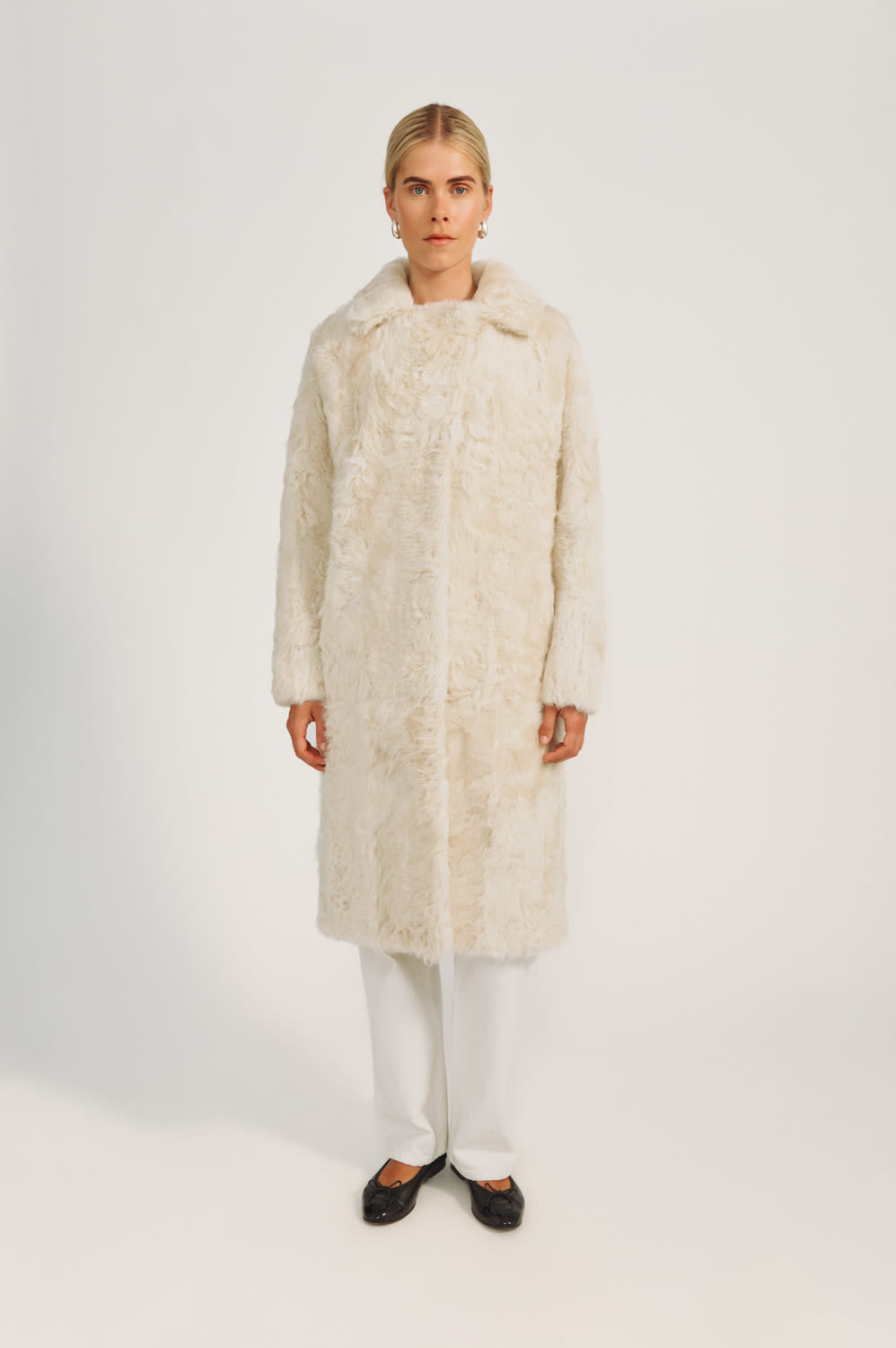 Stella Coat - Pearl Beige