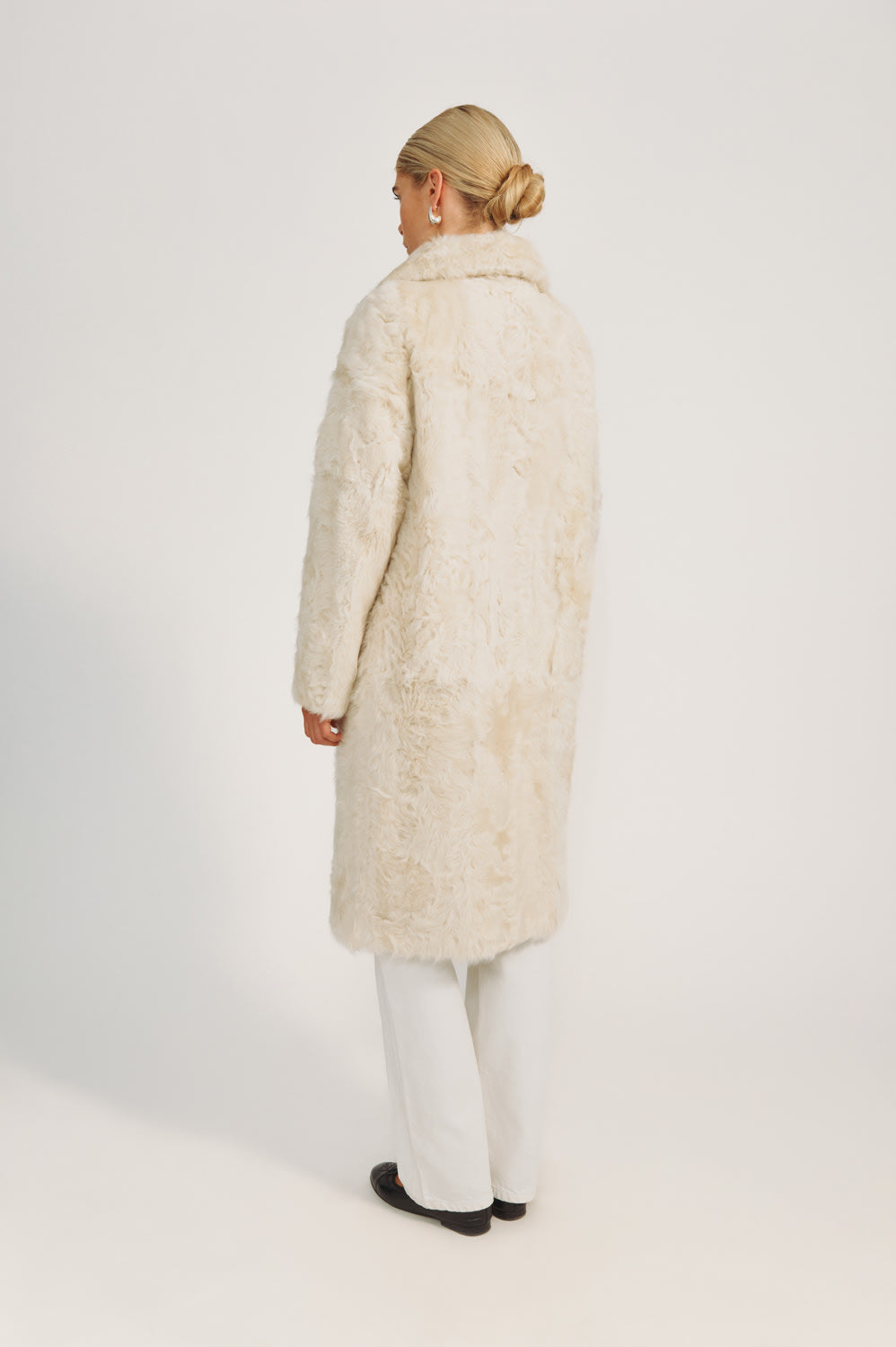 Stella Coat - Pearl Beige