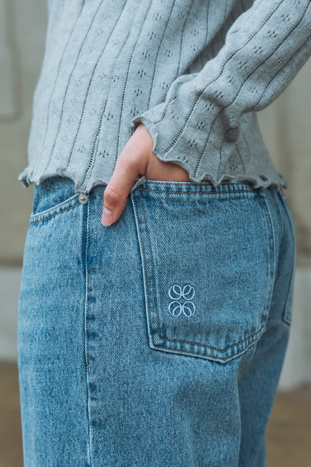 Theodora Polo - Frost Grey