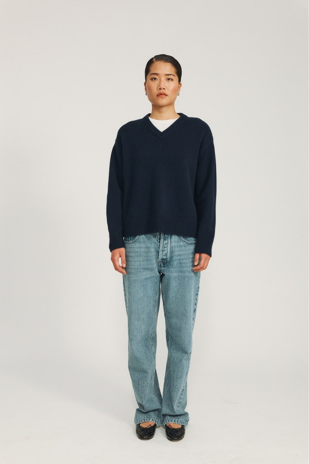 Olja Sweater Signature - Navy